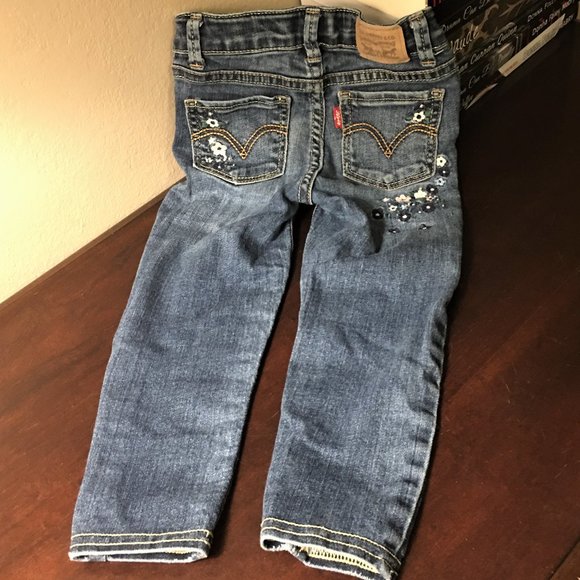 LEVI'S 710 Super Skinny Embellished Jeans | 2T - Picture 4 of 13